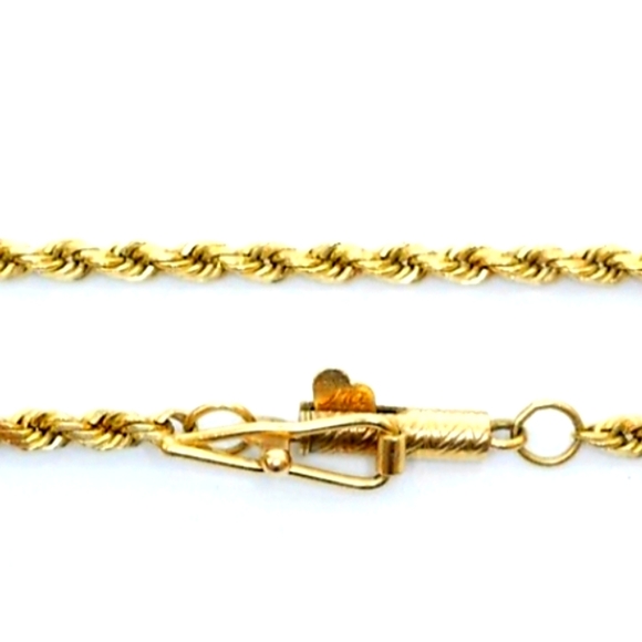 10K Gold Rope Chain - Picture 5 of 13